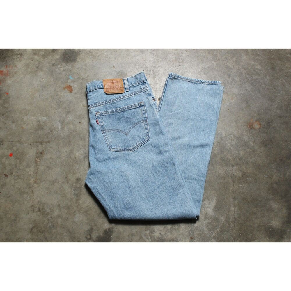 Vintage 90's USA-Made Levis 505 Regular Fit Jeans - Fits like 38" x 32"